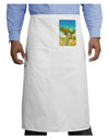 Colorado Tree Watercolor Adult Bistro Apron-Bistro Apron-TooLoud-White-One-Size-Adult-Davson Sales