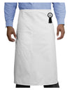 Number One Dad Award Ribbon Adult Bistro Apron-Bistro Apron-TooLoud-White-One-Size-Adult-Davson Sales