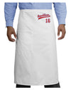 Republican Jersey 16 Adult Bistro Apron-Bistro Apron-TooLoud-White-One-Size-Adult-Davson Sales