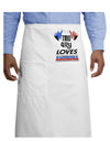 This Guy Loves America Adult Bistro Apron-Bistro Apron-TooLoud-White-One-Size-Adult-Davson Sales