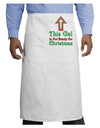 This Gal Is Not Ready For Christmas Adult Bistro Apron-Bistro Apron-TooLoud-White-One-Size-Adult-Davson Sales