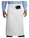 Washington - United States Shape Adult Bistro Apron-Bistro Apron-TooLoud-White-One-Size-Adult-Davson Sales