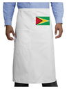 TooLoud Guyana Flag Adult Bistro Apron-Bistro Apron-TooLoud-White-One-Size-Adult-Davson Sales
