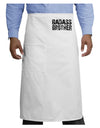 Badass Brother Adult Bistro Apron-Bistro Apron-TooLoud-White-One-Size-Adult-Davson Sales