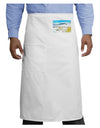 CO Snow Scene Watercolor Adult Bistro Apron-Bistro Apron-TooLoud-White-One-Size-Adult-Davson Sales