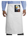 Patriotic Bald Eagle - American Flag Adult Bistro Apron by TooLoud-Bistro Apron-TooLoud-White-One-Size-Adult-Davson Sales