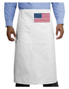 American Flag - Marijuana Leaf Adult Bistro Apron-Bistro Apron-TooLoud-White-One-Size-Adult-Davson Sales