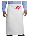 American Flag Lipstick Adult Bistro Apron-Bistro Apron-TooLoud-White-One-Size-Adult-Davson Sales