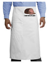 I Hand-Rub My Meat - Roast Beef Adult Bistro Apron-Bistro Apron-TooLoud-White-One-Size-Adult-Davson Sales