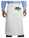 #stand with Ukraine Country Adult Bistro Apron White One-Size Tooloud