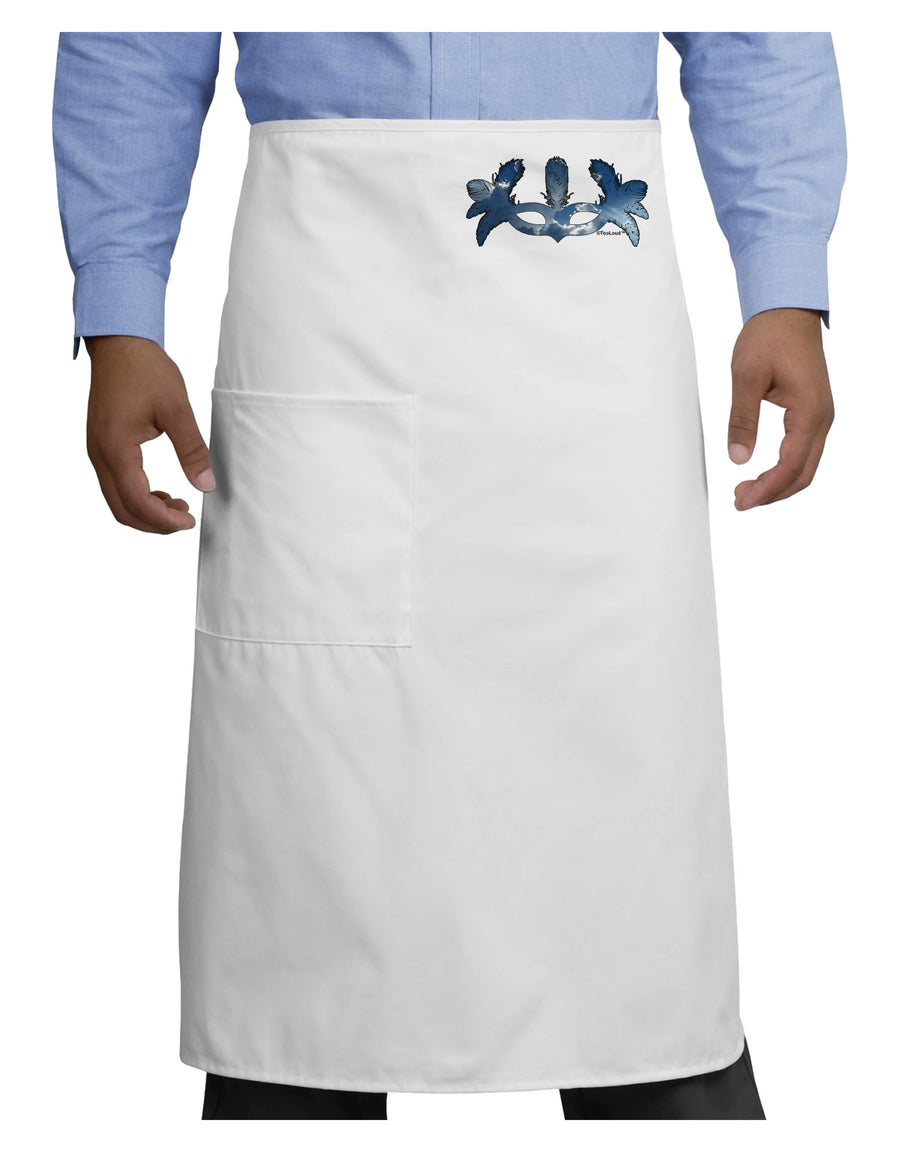Air Masquerade Mask Adult Bistro Apron by TooLoud-Bistro Apron-TooLoud-White-One-Size-Adult-Davson Sales