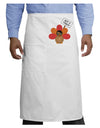 Thanksgiving Turkey in Disguise Adult Bistro Apron by TooLoud-Bistro Apron-TooLoud-White-One-Size-Adult-Davson Sales