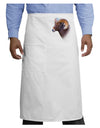 Majestic Bighorn Ram Adult Bistro Apron-Bistro Apron-TooLoud-White-One-Size-Adult-Davson Sales