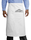 Look I am Your Father Adult Bistro Apron-Bistro Apron-TooLoud-White-One-Size-Adult-Davson Sales