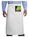 Laser Eyes Cat in Space Design Adult Bistro Apron by TooLoud-Bistro Apron-TooLoud-White-One-Size-Adult-Davson Sales