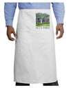 Beautiful Cliffs - Lets Hike Adult Bistro Apron by-Bistro Apron-TooLoud-White-One-Size-Adult-Davson Sales