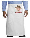 Scary Face With a Hat - Happy Halloween Adult Bistro Apron-Bistro Apron-TooLoud-White-One-Size-Adult-Davson Sales