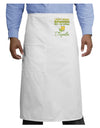 I Do Speak Tequila Adult Bistro Apron-Bistro Apron-TooLoud-White-One-Size-Adult-Davson Sales