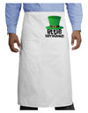 Little Leprechaun - St. Patrick's Day Adult Bistro Apron by TooLoud-Bistro Apron-TooLoud-White-One-Size-Adult-Davson Sales