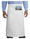 The Time Is Always Right Adult Bistro Apron-Bistro Apron-TooLoud-White-One-Size-Adult-Davson Sales