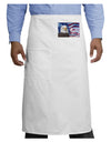 All American Eagle Adult Bistro Apron-Bistro Apron-TooLoud-White-One-Size-Adult-Davson Sales