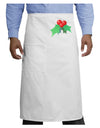 holly Christmas Design Adult Bistro Apron-Bistro Apron-TooLoud-White-One-Size-Adult-Davson Sales