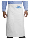 Tech Support Logo Adult Bistro Apron-Bistro Apron-TooLoud-White-One-Size-Adult-Davson Sales