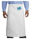 Electro House Equalizer Adult Bistro Apron-Bistro Apron-TooLoud-White-One-Size-Adult-Davson Sales