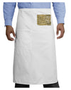 The Life In Your Years Lincoln Adult Bistro Apron by TooLoud-Bistro Apron-TooLoud-White-One-Size-Adult-Davson Sales