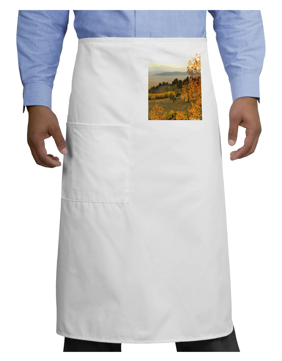 Nature Photography - Gentle Sunrise Adult Bistro Apron by-Bistro Apron-TooLoud-White-One-Size-Adult-Davson Sales