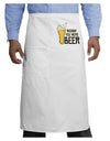 Wishin you were Beer Adult Bistro Apron-Bistro Apron-TooLoud-White-One-Size-Adult-Davson Sales