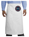 TooLoud Proud National Guard Mom Adult Bistro Apron-Bistro Apron-TooLoud-White-One-Size-Adult-Davson Sales