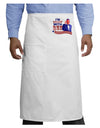 Rollin' With Ben Adult Bistro Apron-Bistro Apron-TooLoud-White-One-Size-Adult-Davson Sales