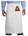 Anime Cat Loves Sushi Adult Bistro Apron by TooLoud-Bistro Apron-TooLoud-White-One-Size-Adult-Davson Sales