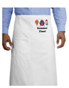 Summer Time Adult Bistro Apron-Bistro Apron-TooLoud-White-One-Size-Adult-Davson Sales