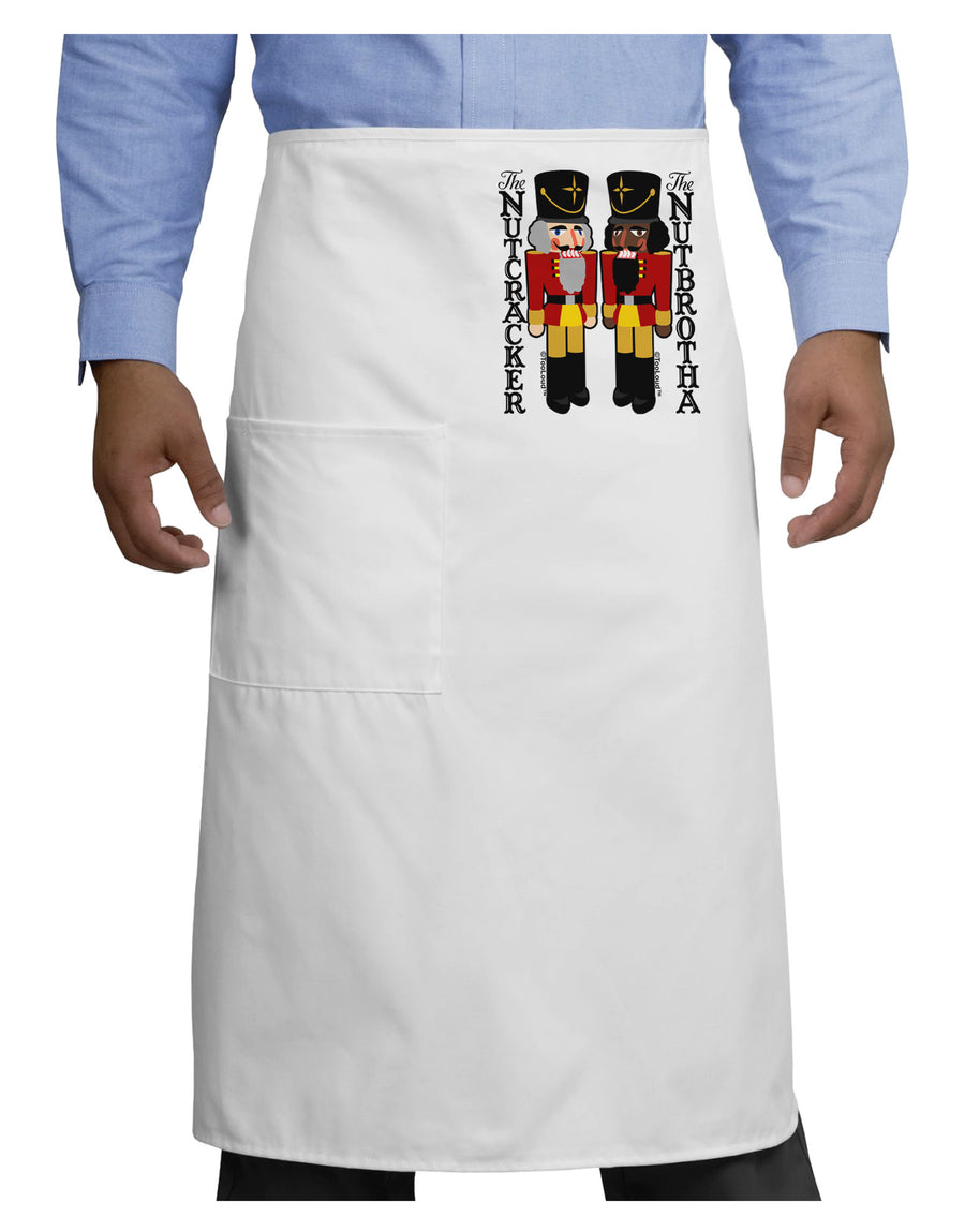 The Nutcracker and Nutbrotha Adult Bistro Apron by-Bistro Apron-TooLoud-White-One-Size-Adult-Davson Sales