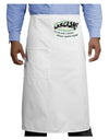 Sarcasm Natural Defense Against Stupid Adult Bistro Apron-Bistro Apron-TooLoud-White-One-Size-Adult-Davson Sales