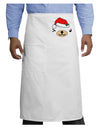 Kyu-T Face Beartholomea Santa Girl Bear Adult Bistro Apron-Bistro Apron-TooLoud-White-One-Size-Adult-Davson Sales