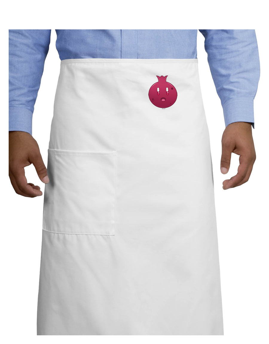 Cute Pomegranate Adult Bistro Apron-Bistro Apron-TooLoud-White-One-Size-Adult-Davson Sales