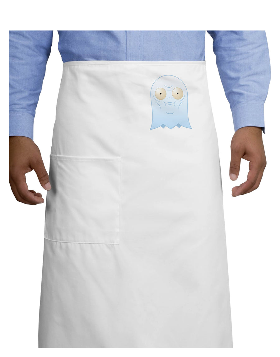 Intense Ghost Adult Bistro Apron-Bistro Apron-TooLoud-White-One-Size-Adult-Davson Sales