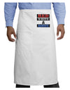 Red White & Booze Adult Bistro Apron-Bistro Apron-TooLoud-White-One-Size-Adult-Davson Sales