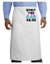 Drop the Bass Adult Bistro Apron-Bistro Apron-TooLoud-White-One-Size-Adult-Davson Sales