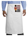 More Nuts Busted - My Mouth Adult Bistro Apron by-Bistro Apron-TooLoud-White-One-Size-Adult-Davson Sales