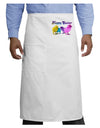 Happy Easter Peepers Adult Bistro Apron-Bistro Apron-TooLoud-White-One-Size-Adult-Davson Sales