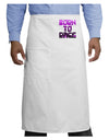 Born To Rage Purple Adult Bistro Apron-Bistro Apron-TooLoud-White-One-Size-Adult-Davson Sales