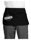 Made In Birth Year 1964 Dark Adult Mini Waist Apron, Server Apron-Mini Waist Apron-TooLoud-Black-One-Size-Davson Sales