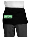 Happy Tax Day Dark Adult Mini Waist Apron, Server Apron-Mini Waist Apron-TooLoud-Black-One-Size-Davson Sales