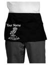 Personalized Cabin 6 Athena Dark Adult Mini Waist Apron, Server Apron by-Mini Waist Apron-TooLoud-Black-One-Size-Davson Sales