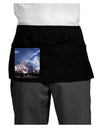 Go Outside Mountain Dark Adult Mini Waist Apron, Server Apron by TooLoud-Mini Waist Apron-TooLoud-Black-One-Size-Davson Sales