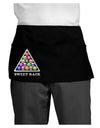 Sweet Rack - Pool Dark Adult Mini Waist Apron, Server Apron-Mini Waist Apron-TooLoud-Black-One-Size-Davson Sales